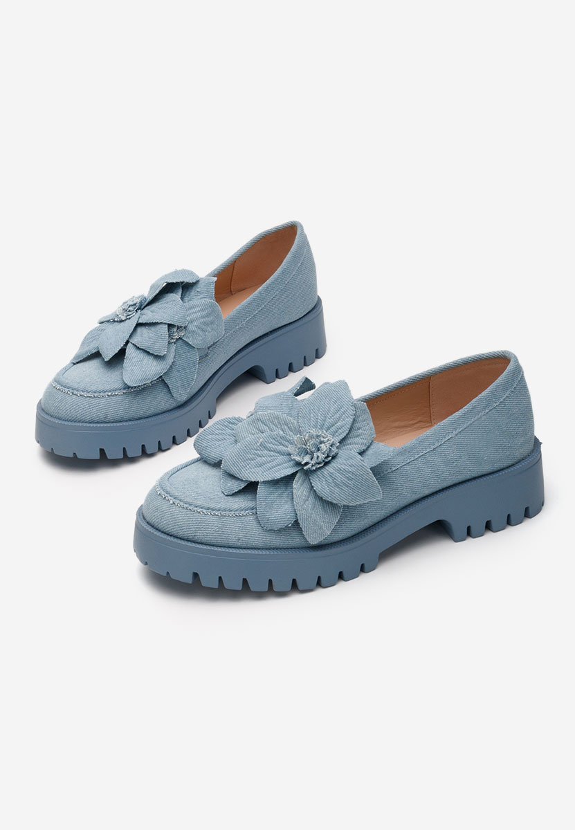 Denim dámské mokasíny Camelea