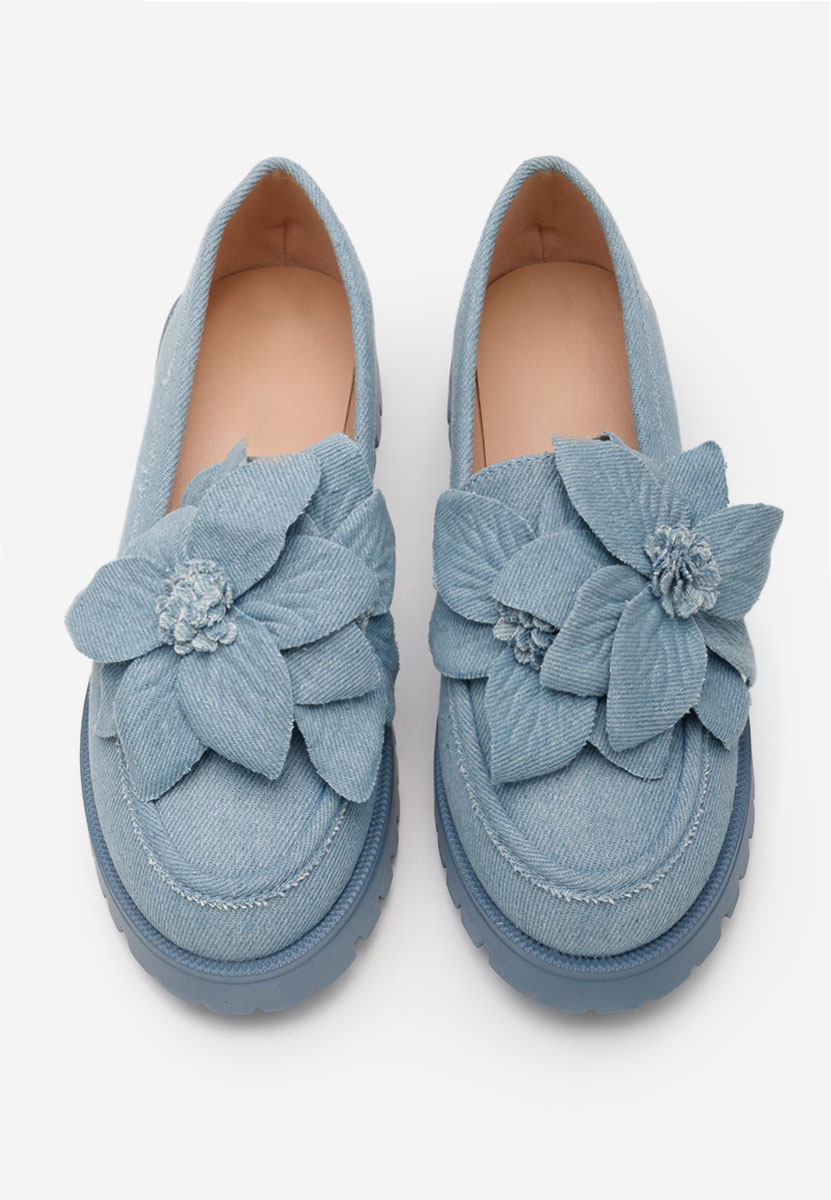 Denim dámské mokasíny Camelea