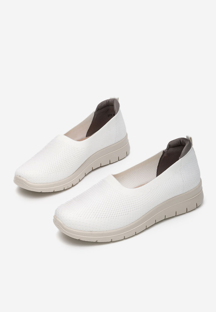 Bílé dámské baleríny Ramoni