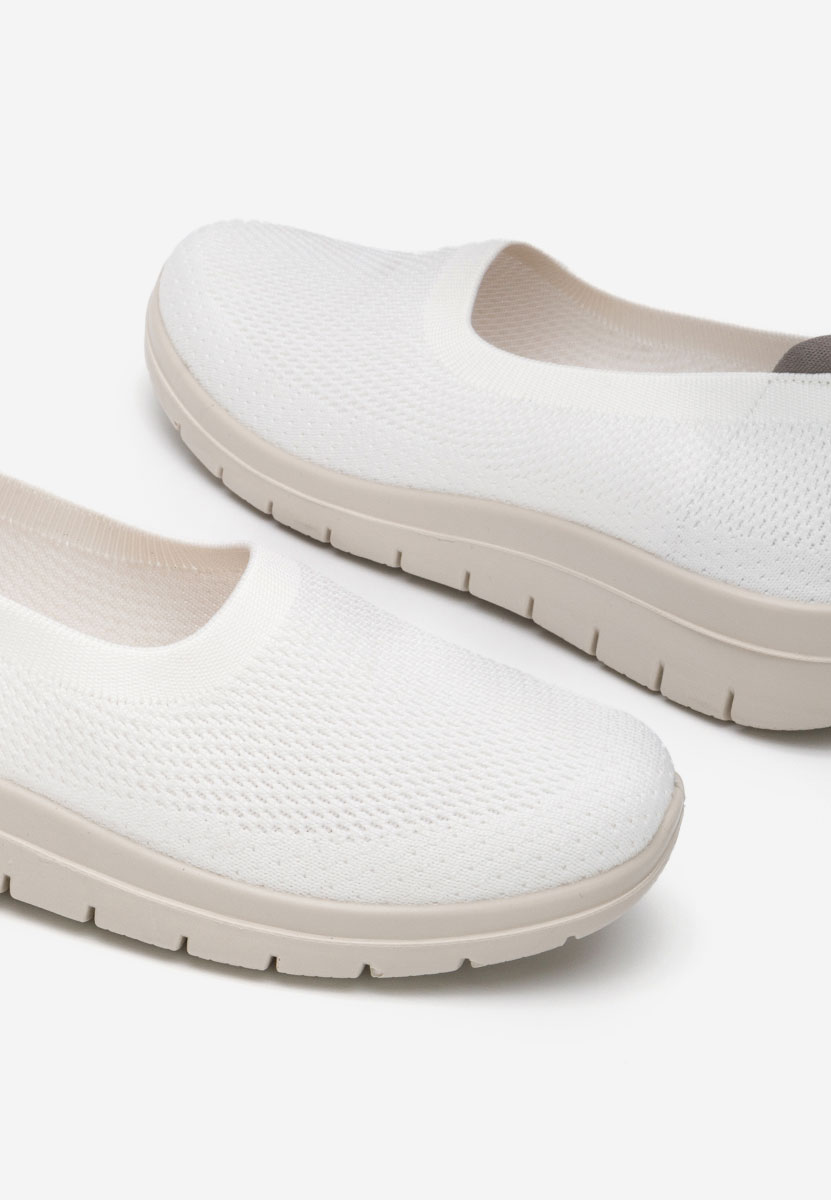 Bílé dámské baleríny Ramoni