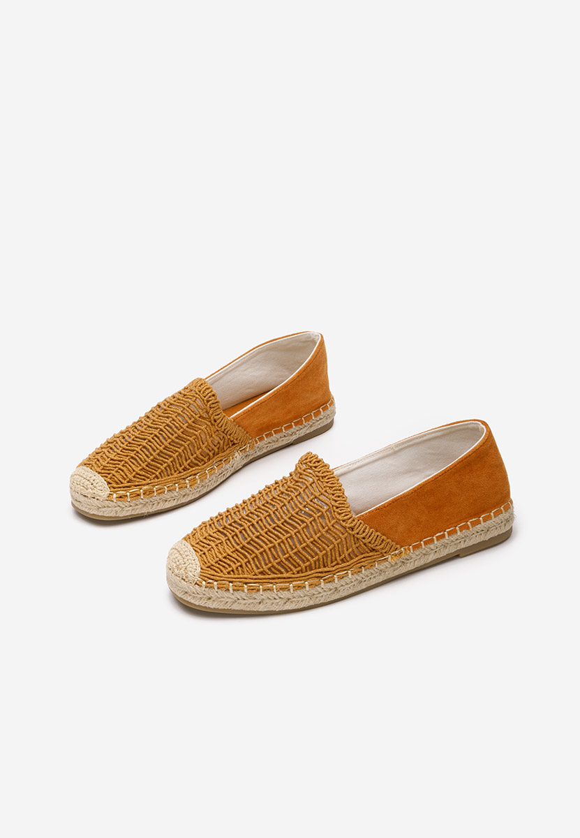 Camelové dámské espadrilky Naesia