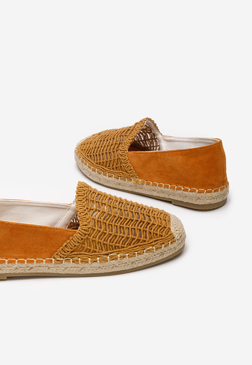 Camelové dámské espadrilky Naesia