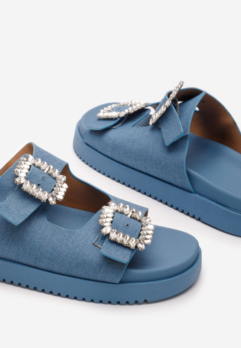Denim dámské pantofle Galena
