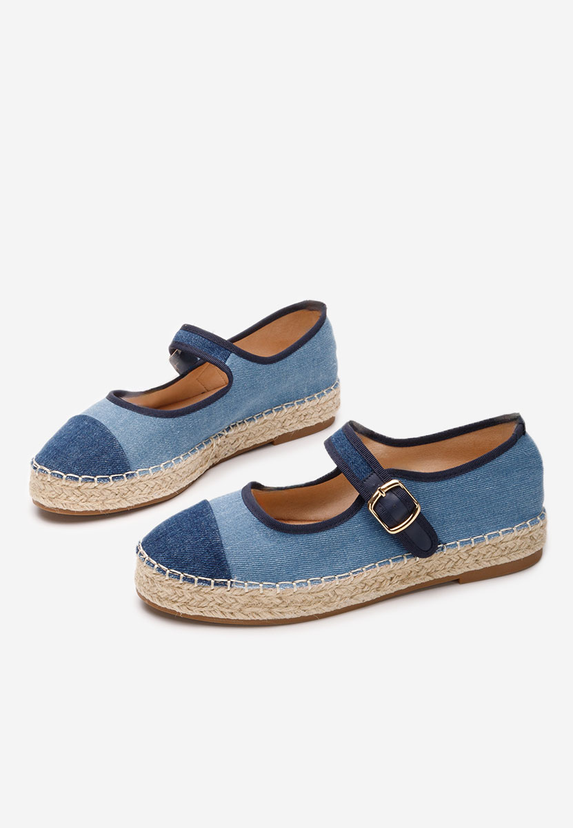 Denim dámské espadrilky Melania V2