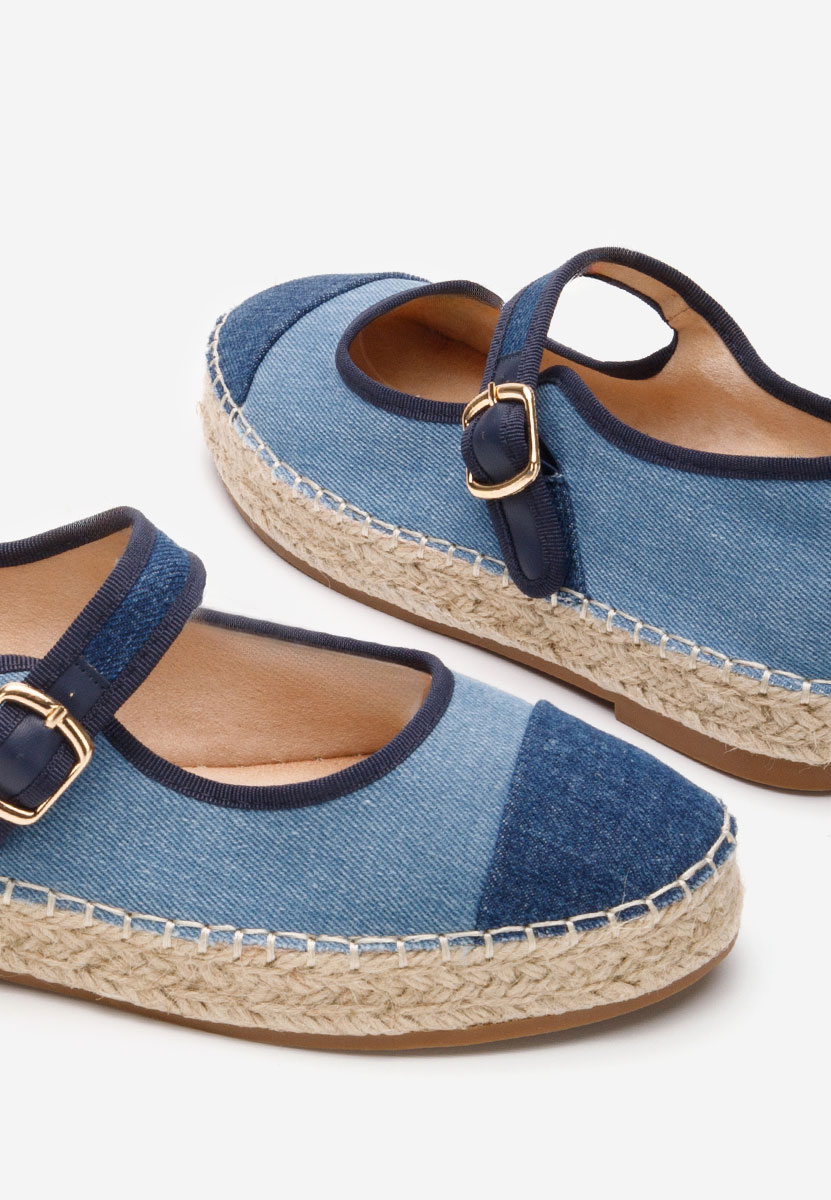 Denim dámské espadrilky Melania V2