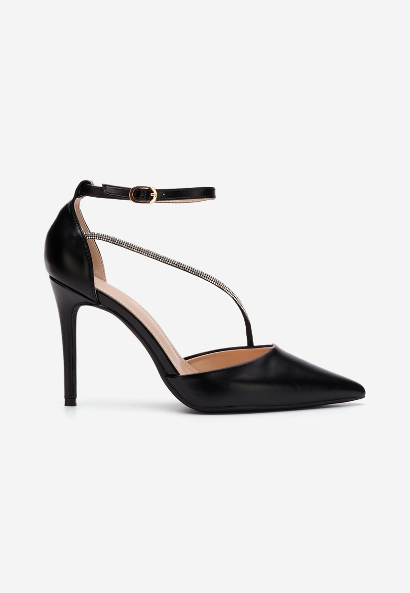 Černé lodičky do špičky Honeya