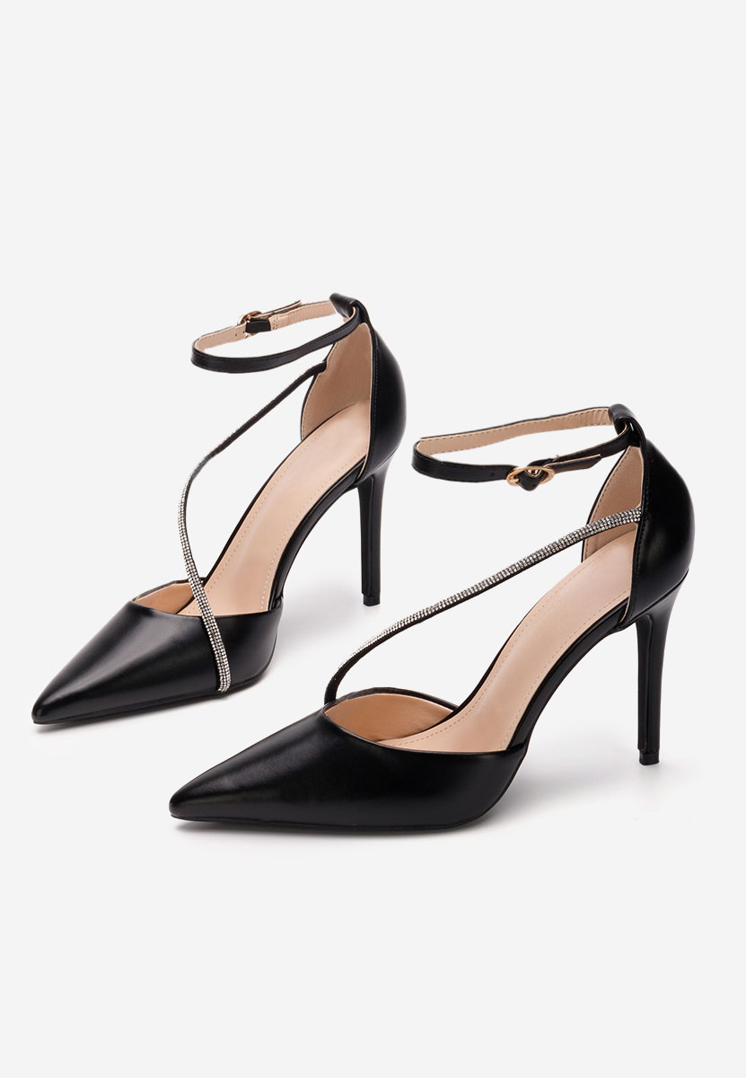 Černé lodičky do špičky Honeya