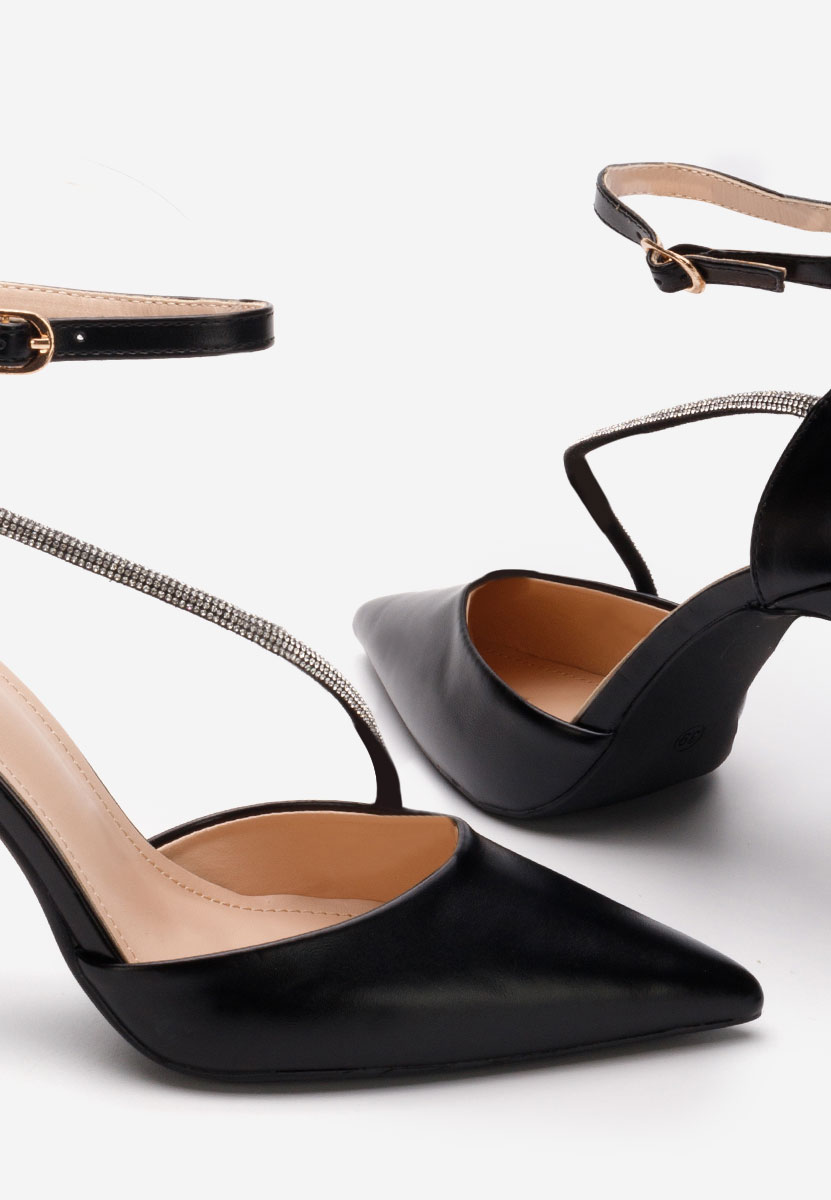 Černé lodičky do špičky Honeya