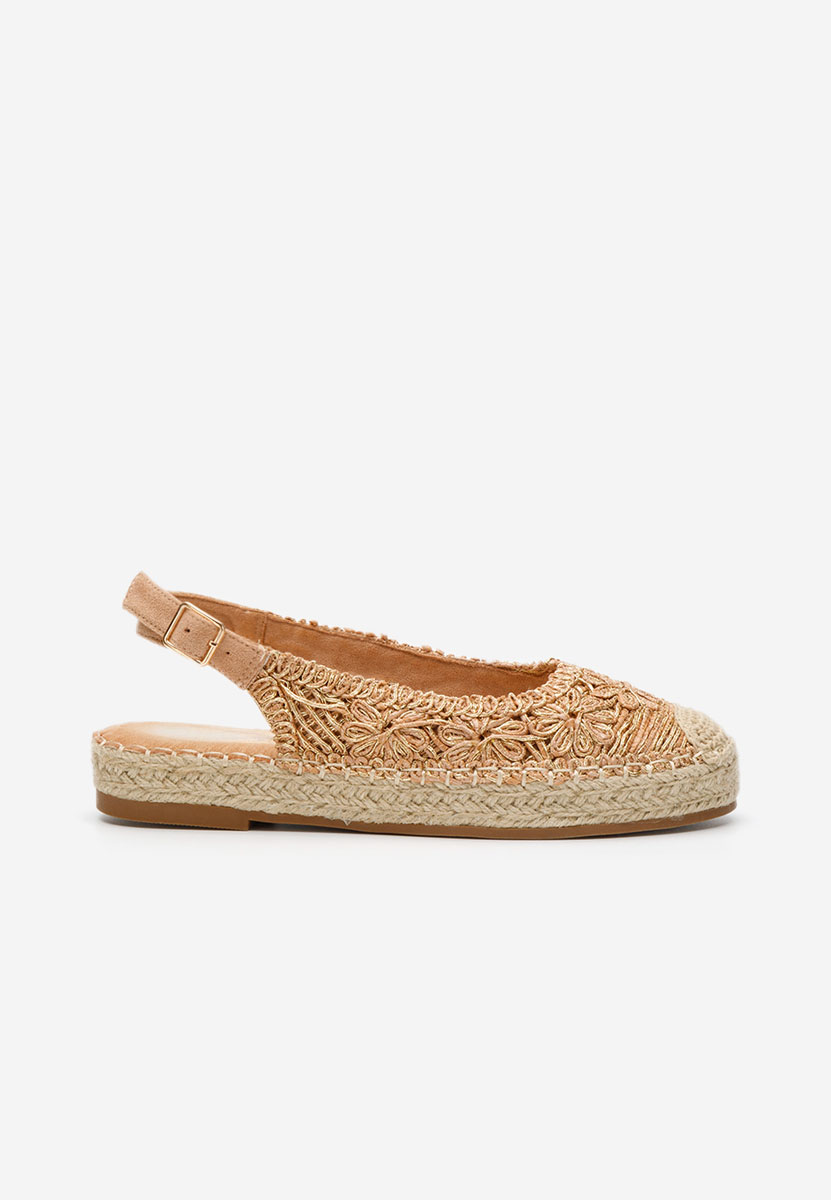Camelové dámské espadrilky Maripia