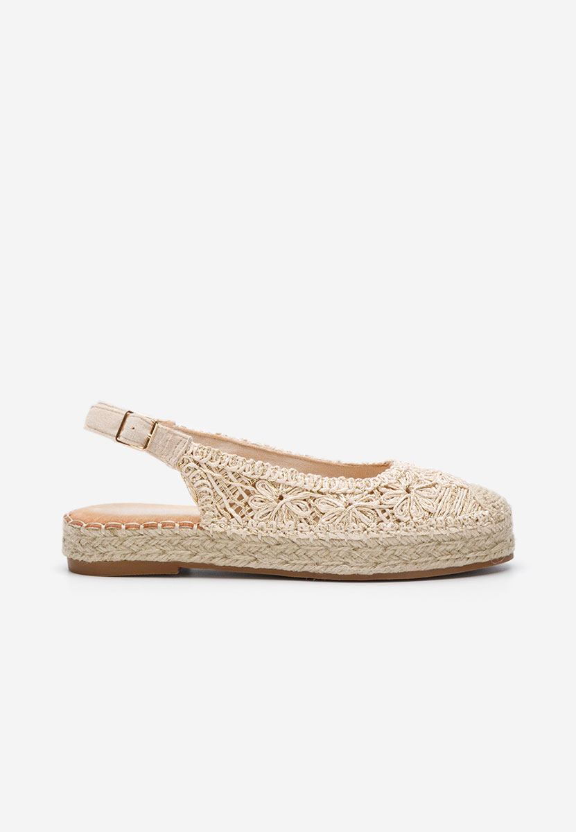 Béžové dámské espadrilky Maripia