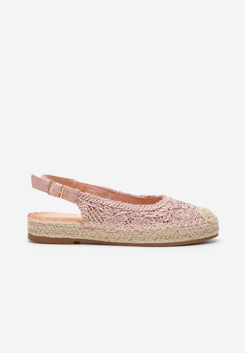 Ružové dámské espadrilky Maripia