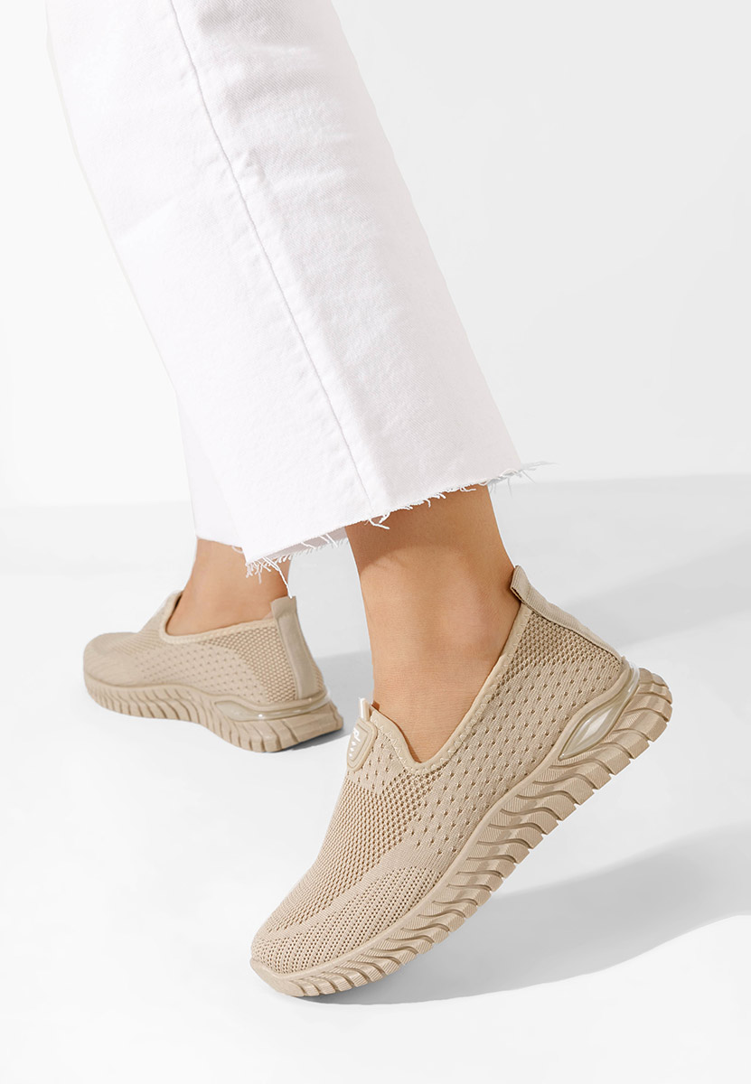 Khaki slip on tenisky Anyla