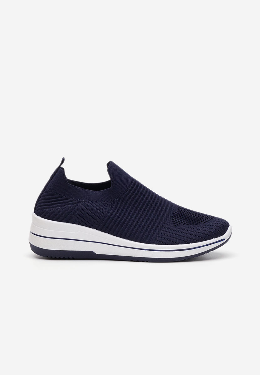 Tmavě modré slip on tenisky Adalia