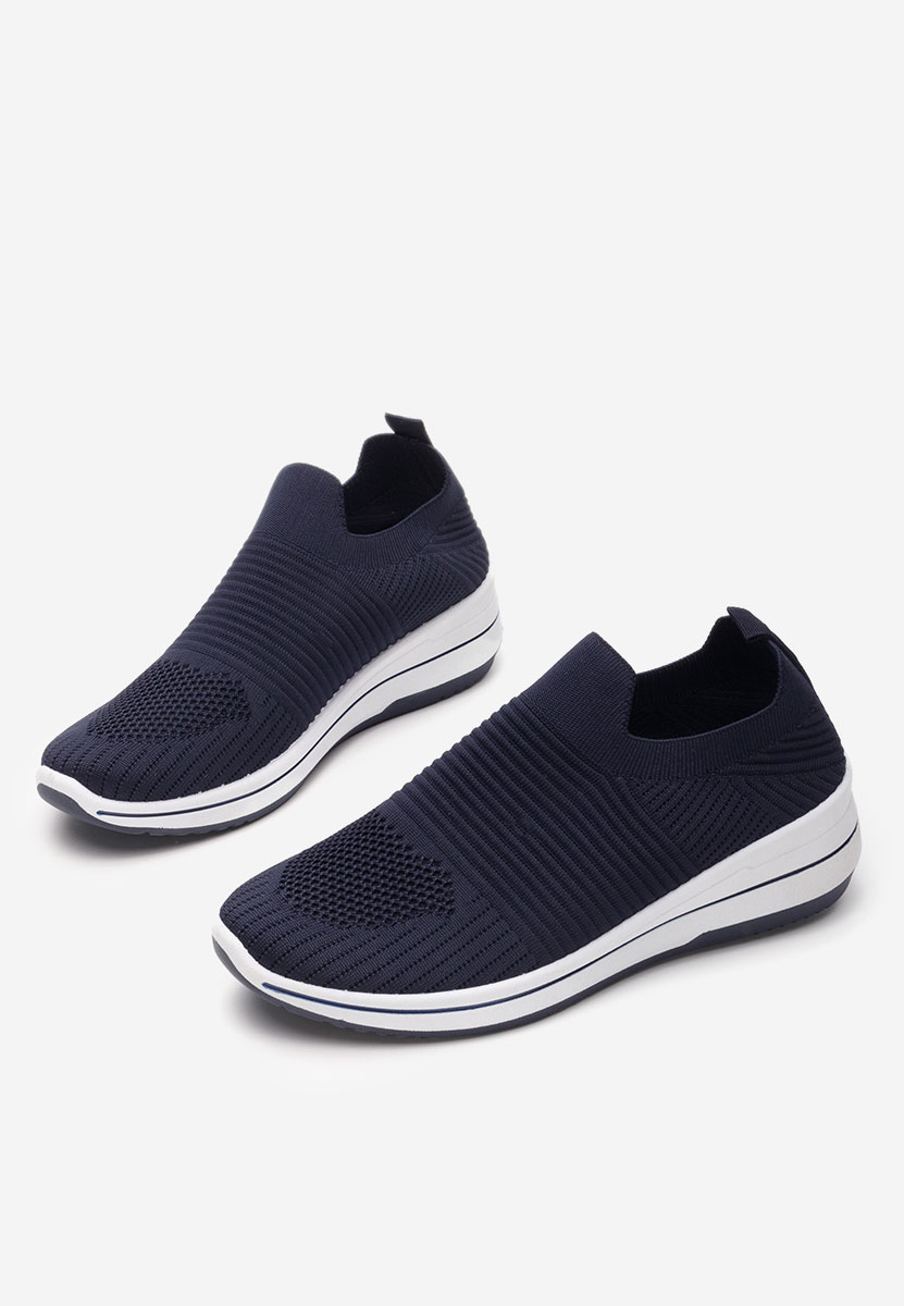 Tmavě modré slip on tenisky Adalia