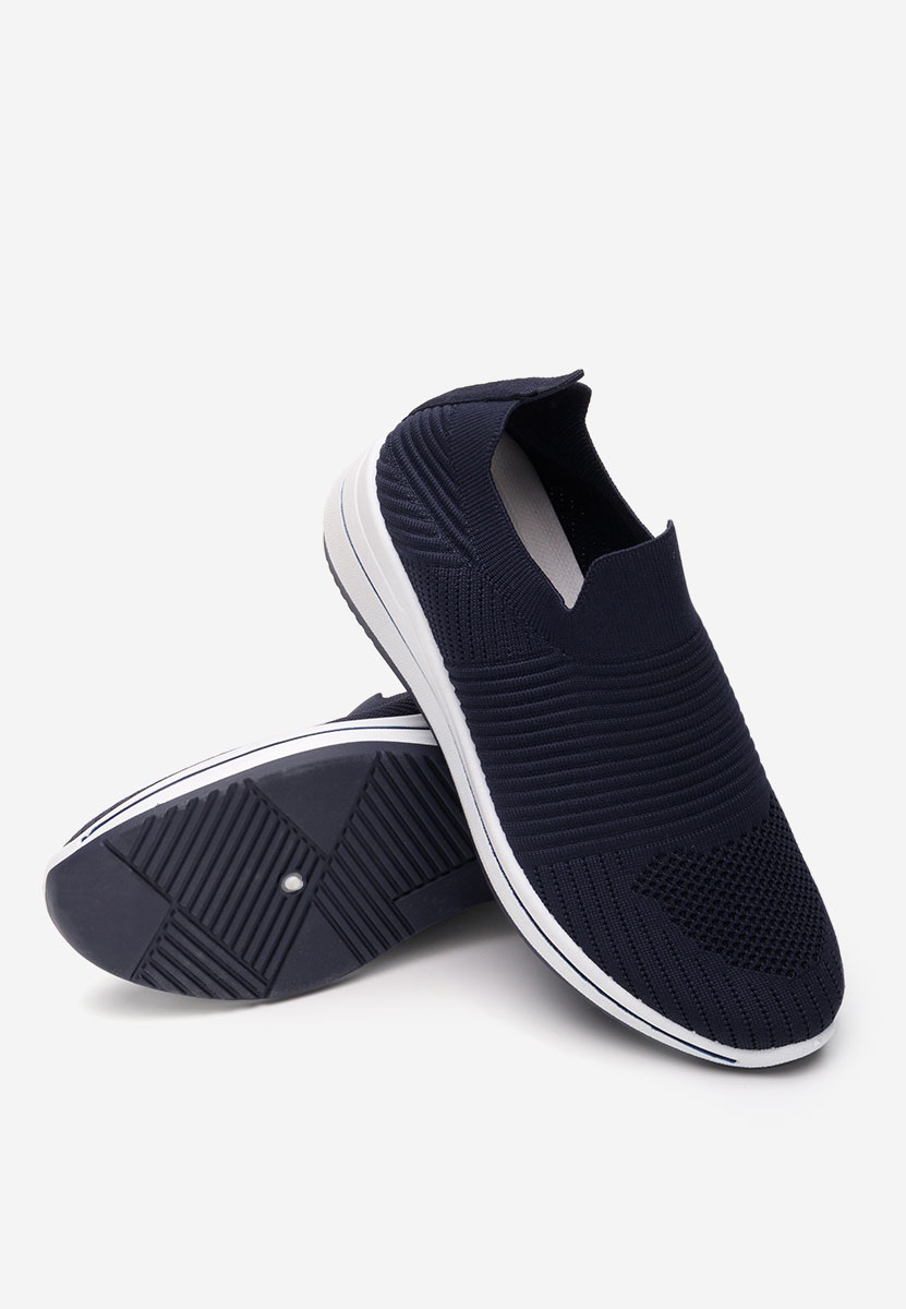 Tmavě modré slip on tenisky Adalia