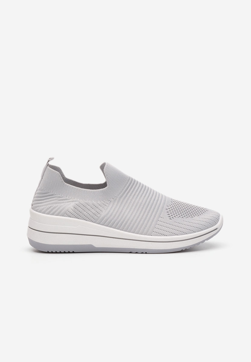 Šedé slip on tenisky Adalia