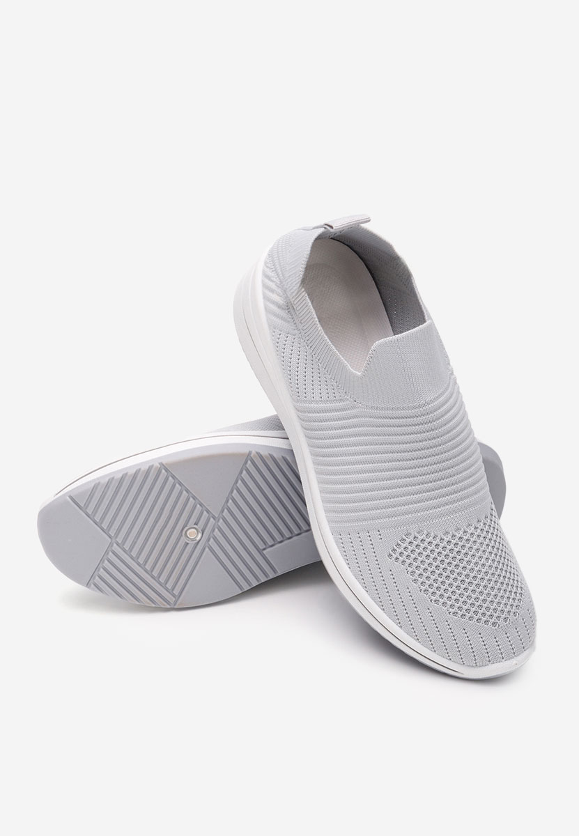Šedé slip on tenisky Adalia