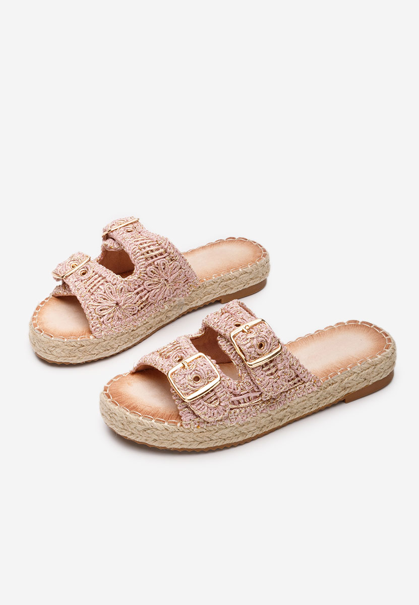 Ružové dámské pantofle Harley