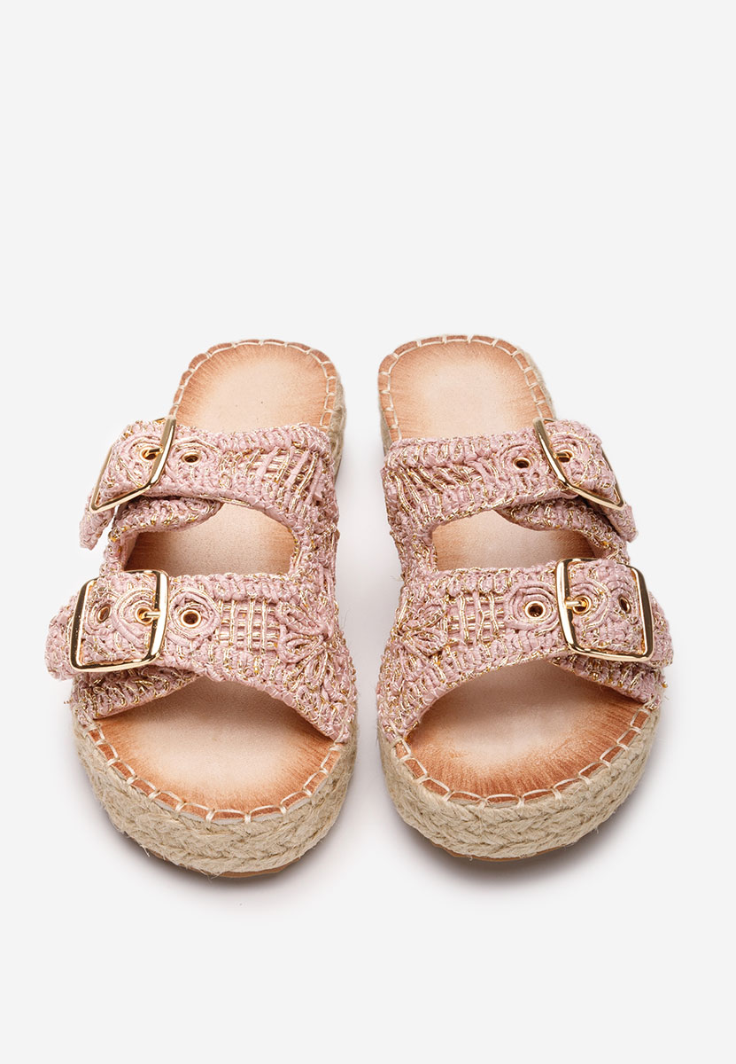 Ružové dámské pantofle Harley