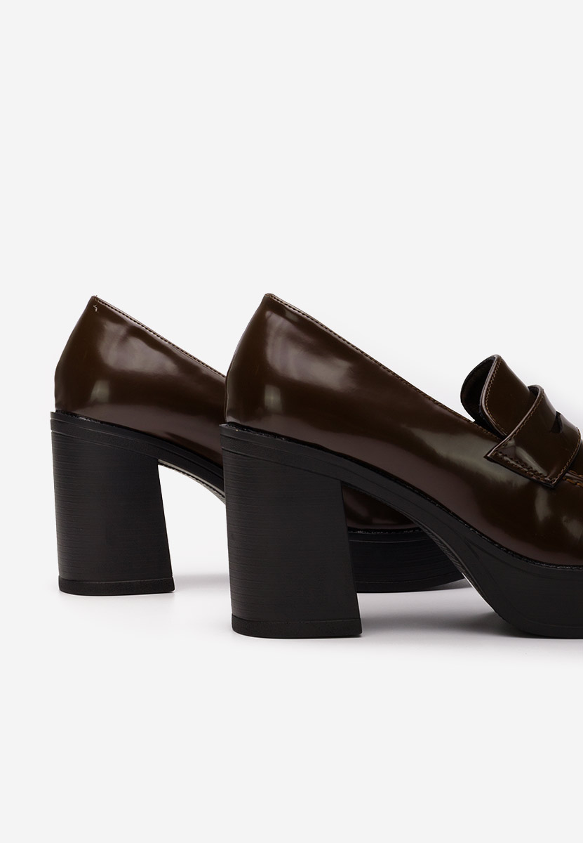 Hnedé mokasíny dámské Meilani