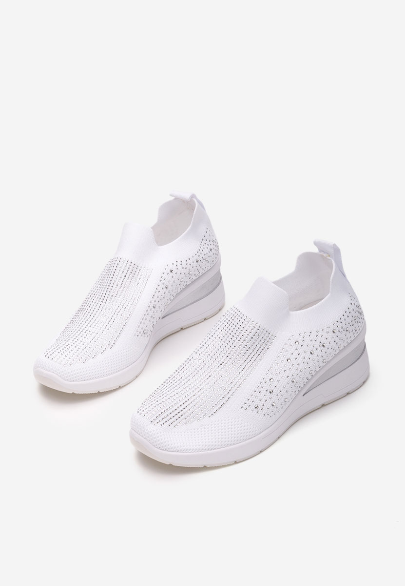 Bílé slip on tenisky Amelie