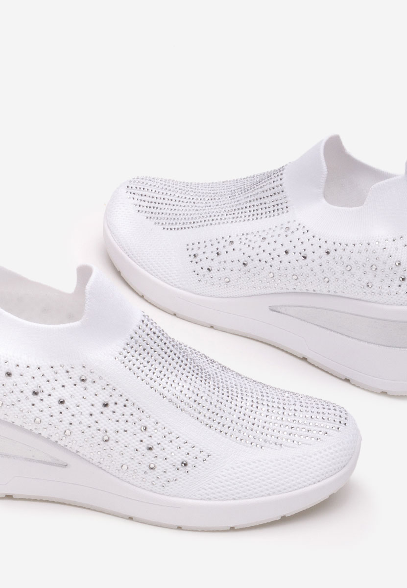 Bílé slip on tenisky Amelie