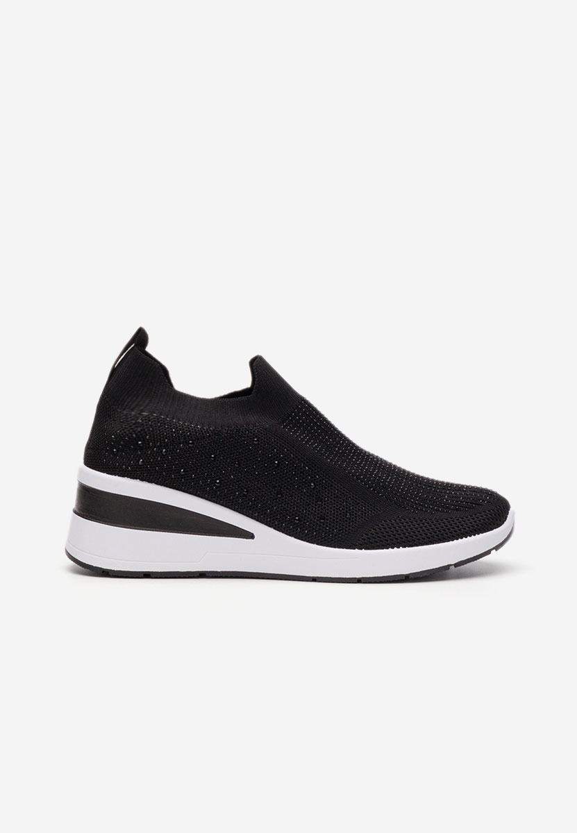 Černé slip on tenisky Amelie V2