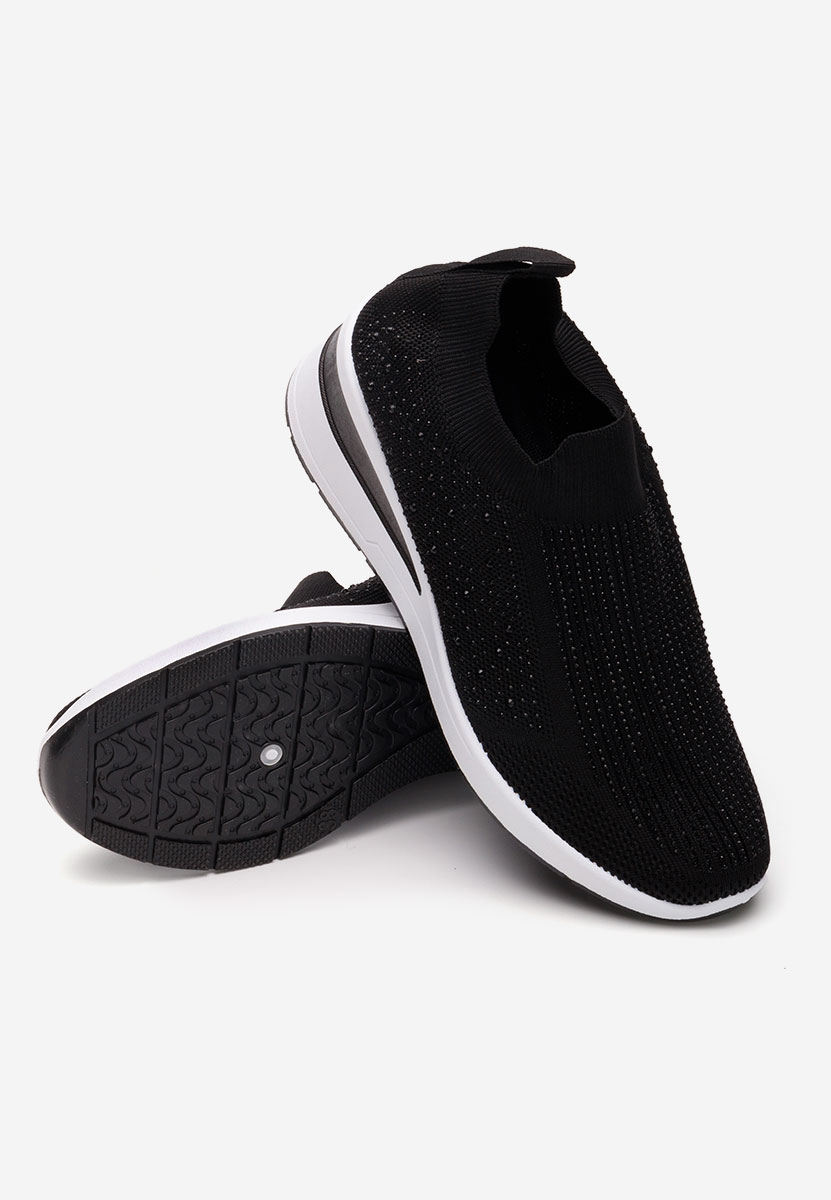 Černé slip on tenisky Amelie V2