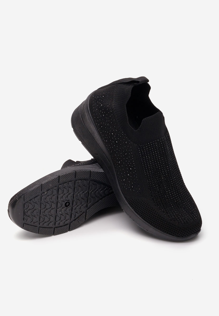 Černé slip on tenisky Amelie