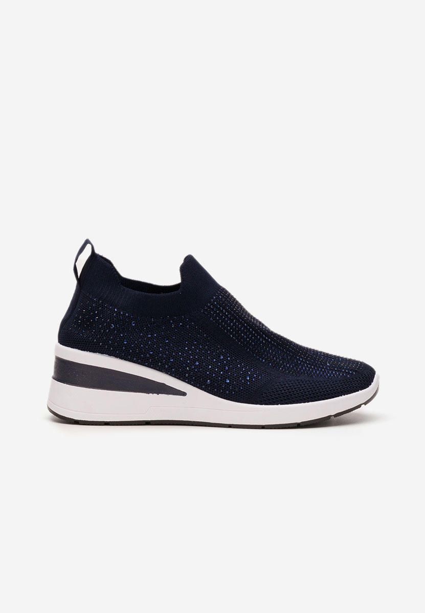 Tmavě modré slip on tenisky Amelie