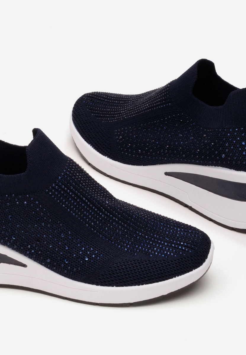 Tmavě modré slip on tenisky Amelie