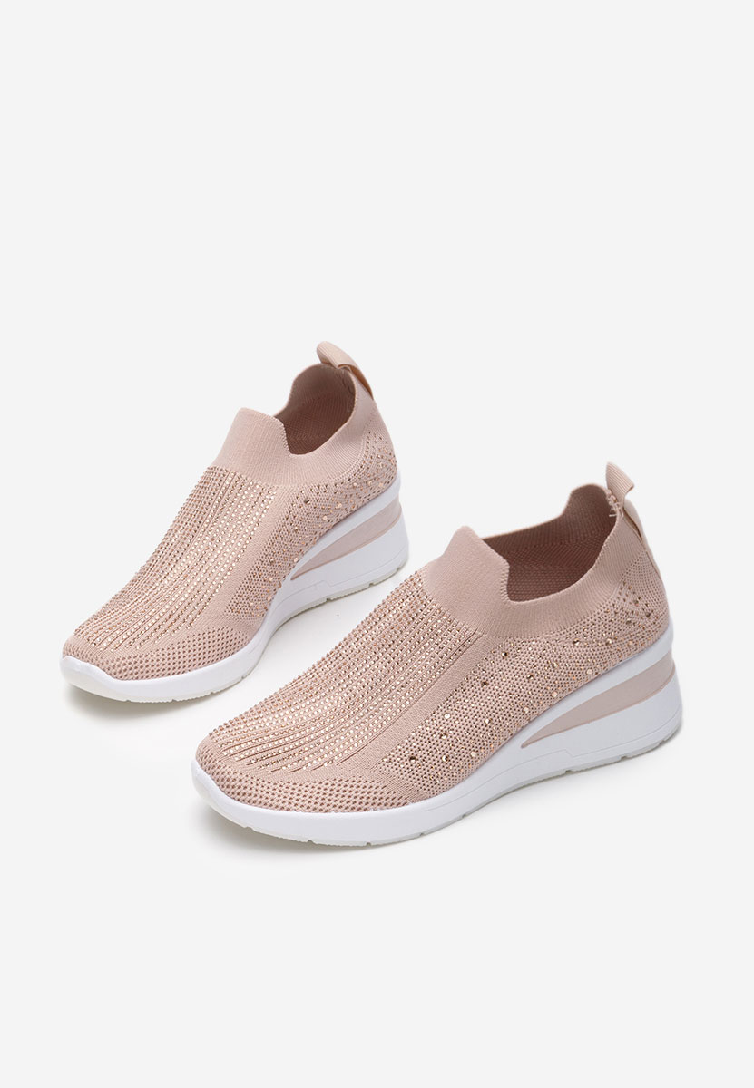Ružové slip on tenisky Amelie