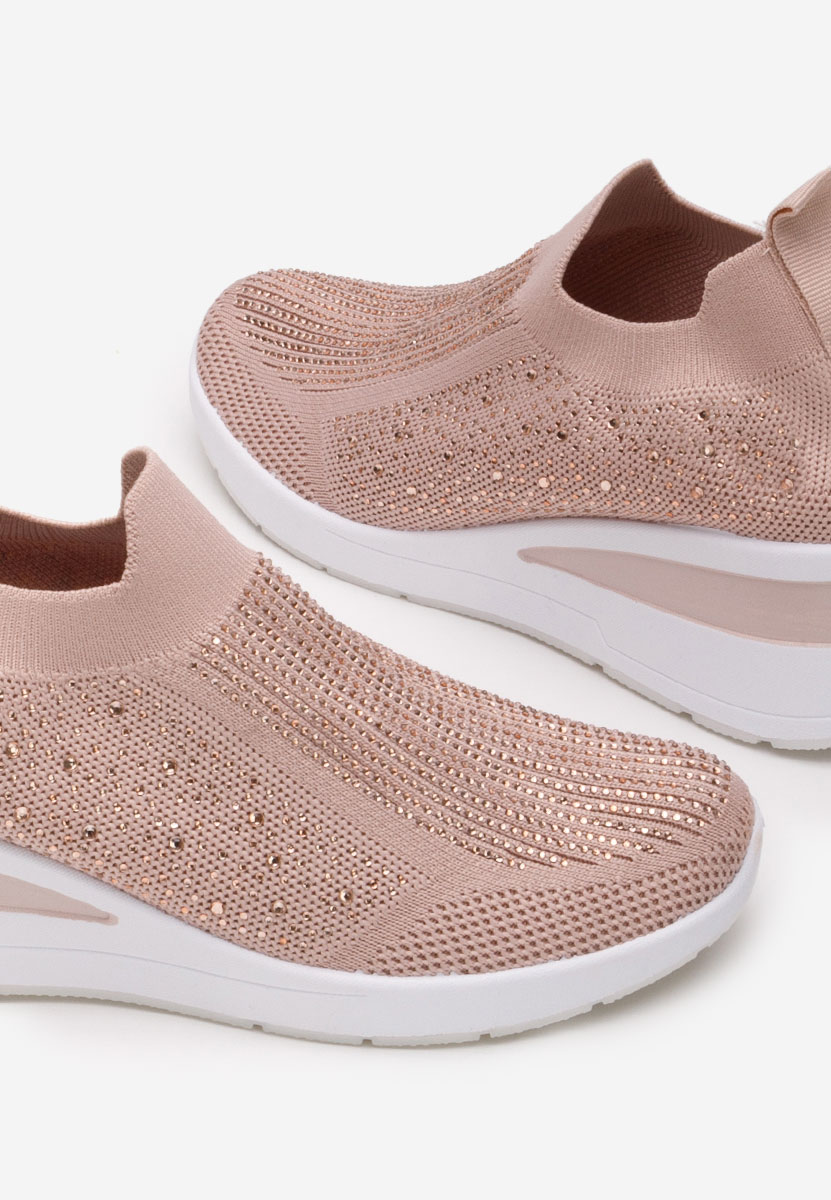 Ružové slip on tenisky Amelie