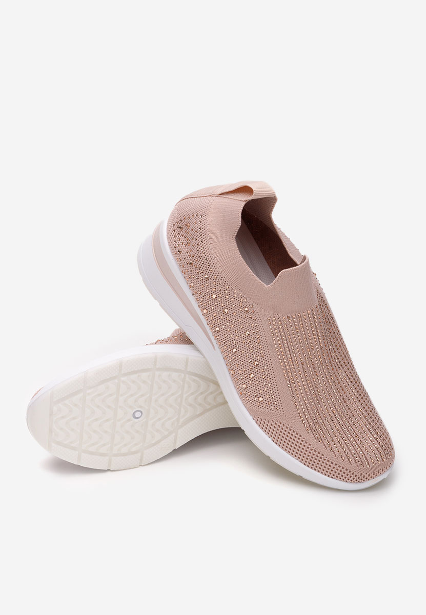 Ružové slip on tenisky Amelie