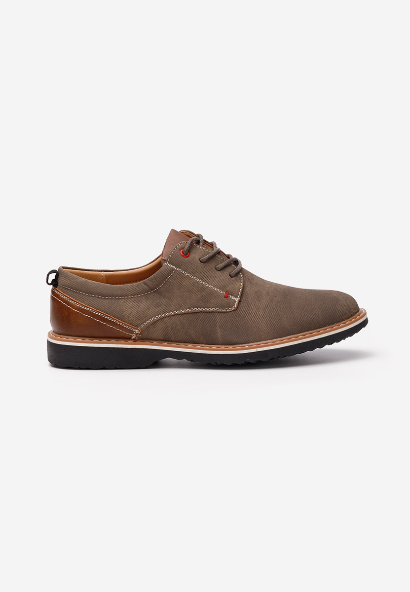 Khaki pánské polobotky Agrilius
