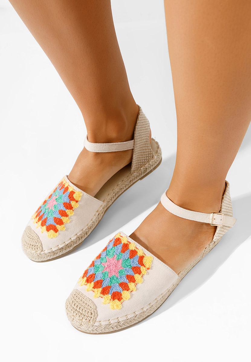 Béžové dámské espadrilky Graciella