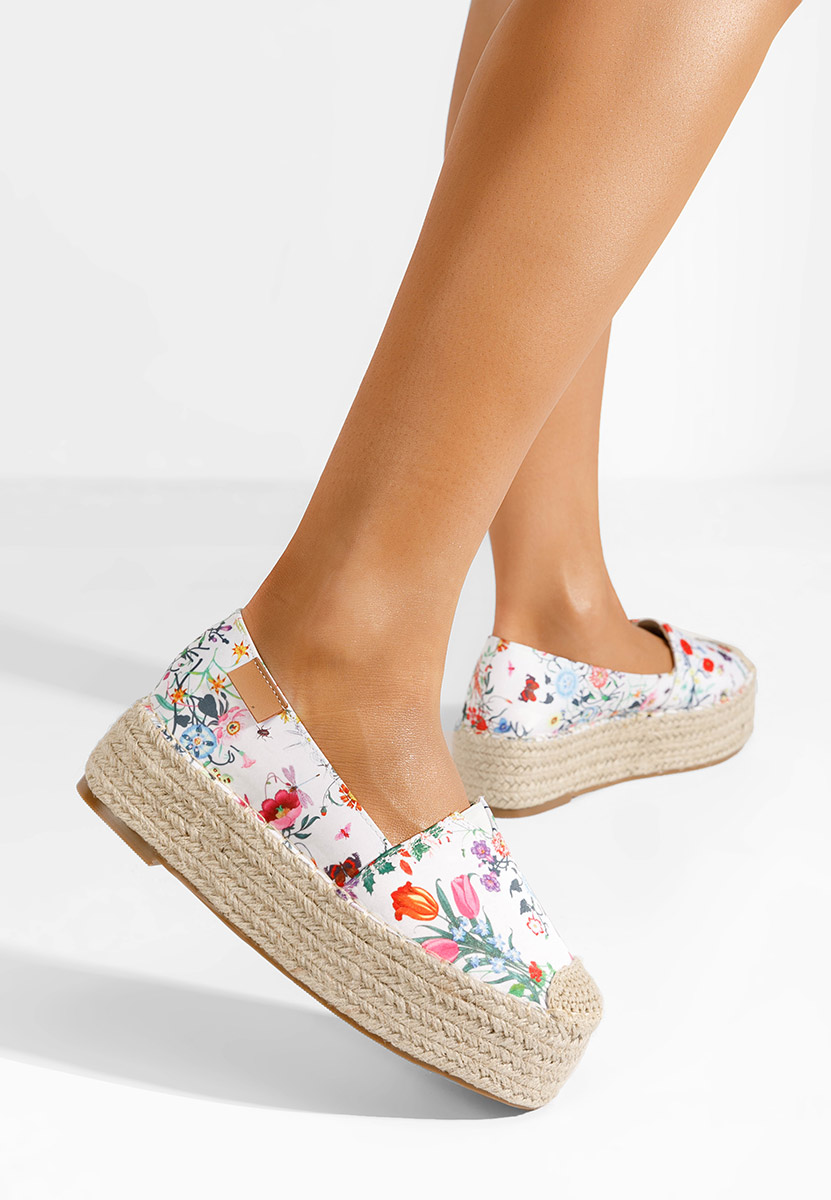 Bílé dámské espadrilky Laguna