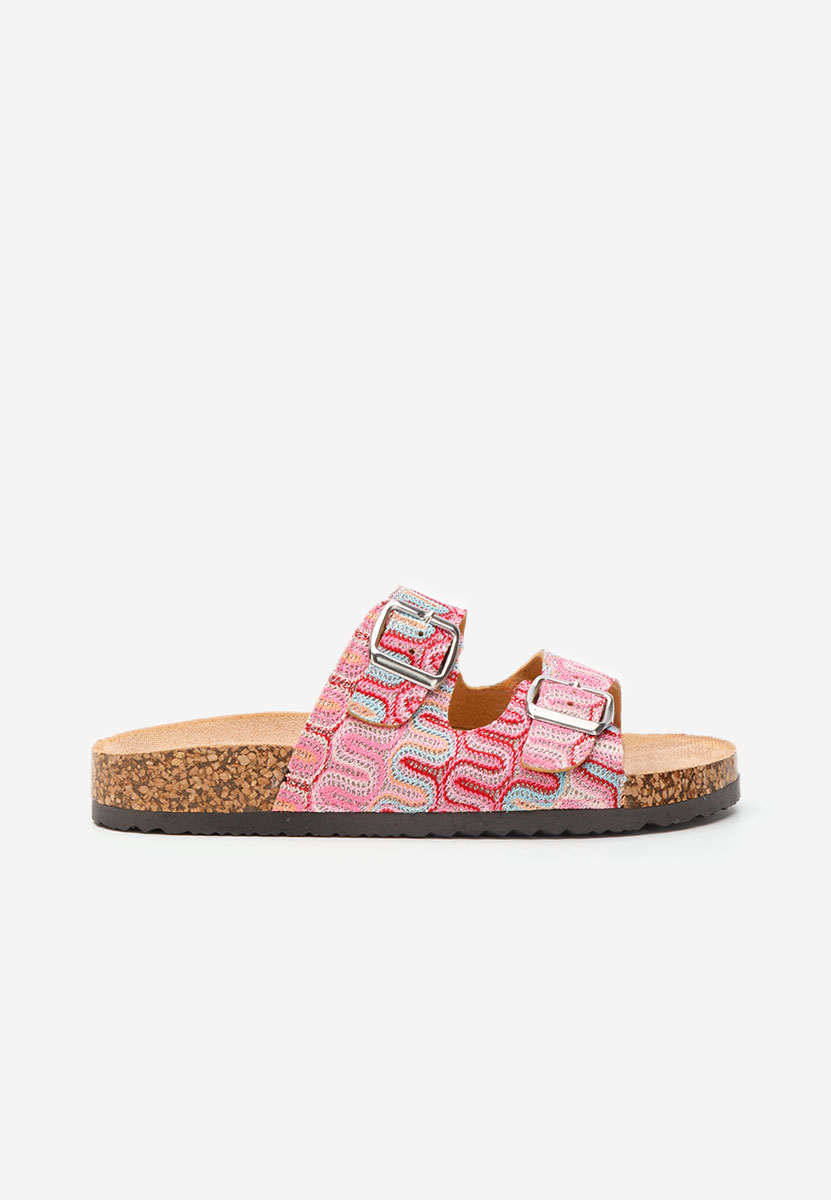 Ružové dámské plážové pantofle Elyanna