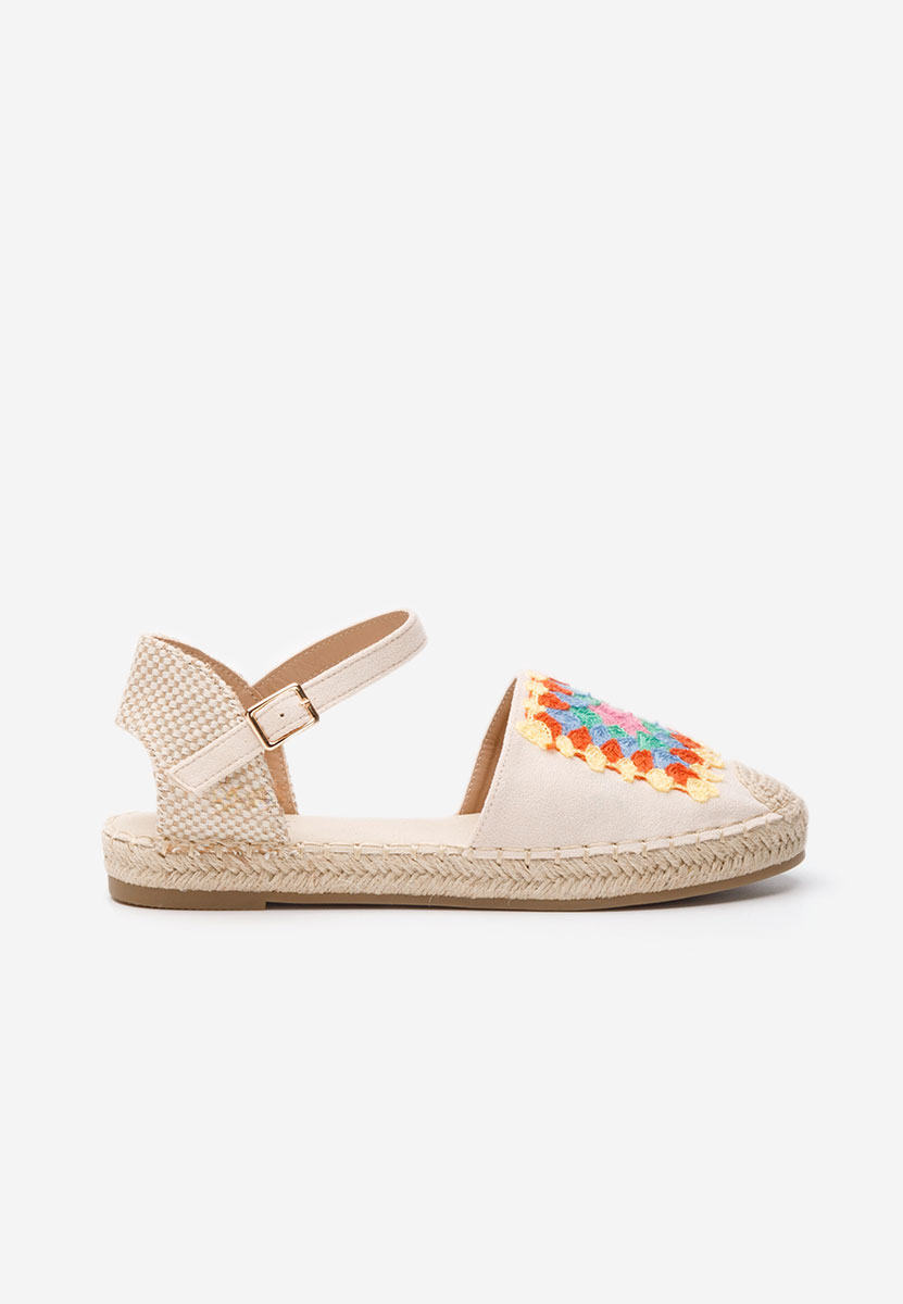Béžové dámské espadrilky Graciella