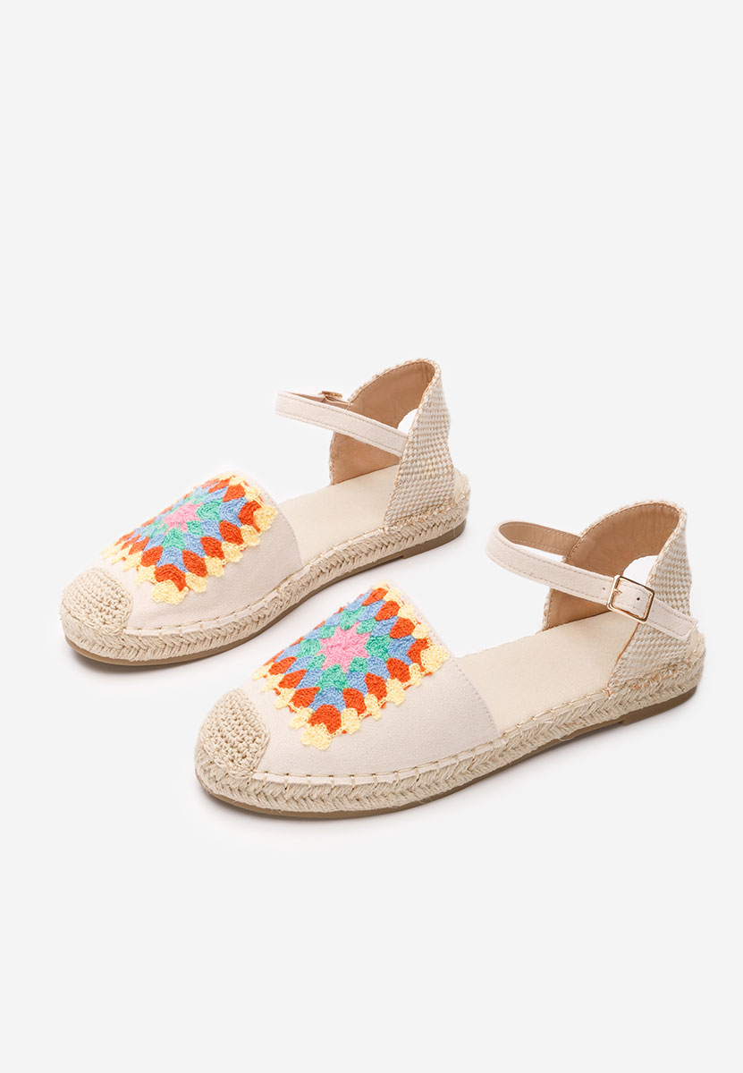 Béžové dámské espadrilky Graciella