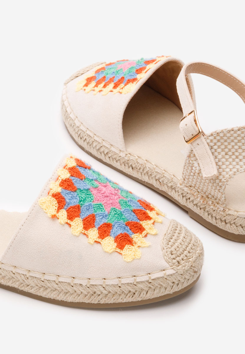 Béžové dámské espadrilky Graciella