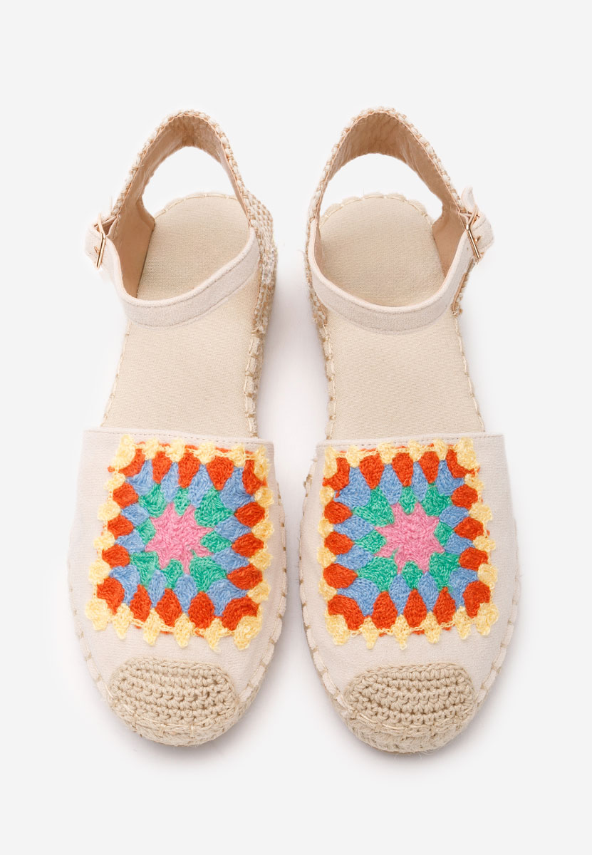 Béžové dámské espadrilky Graciella