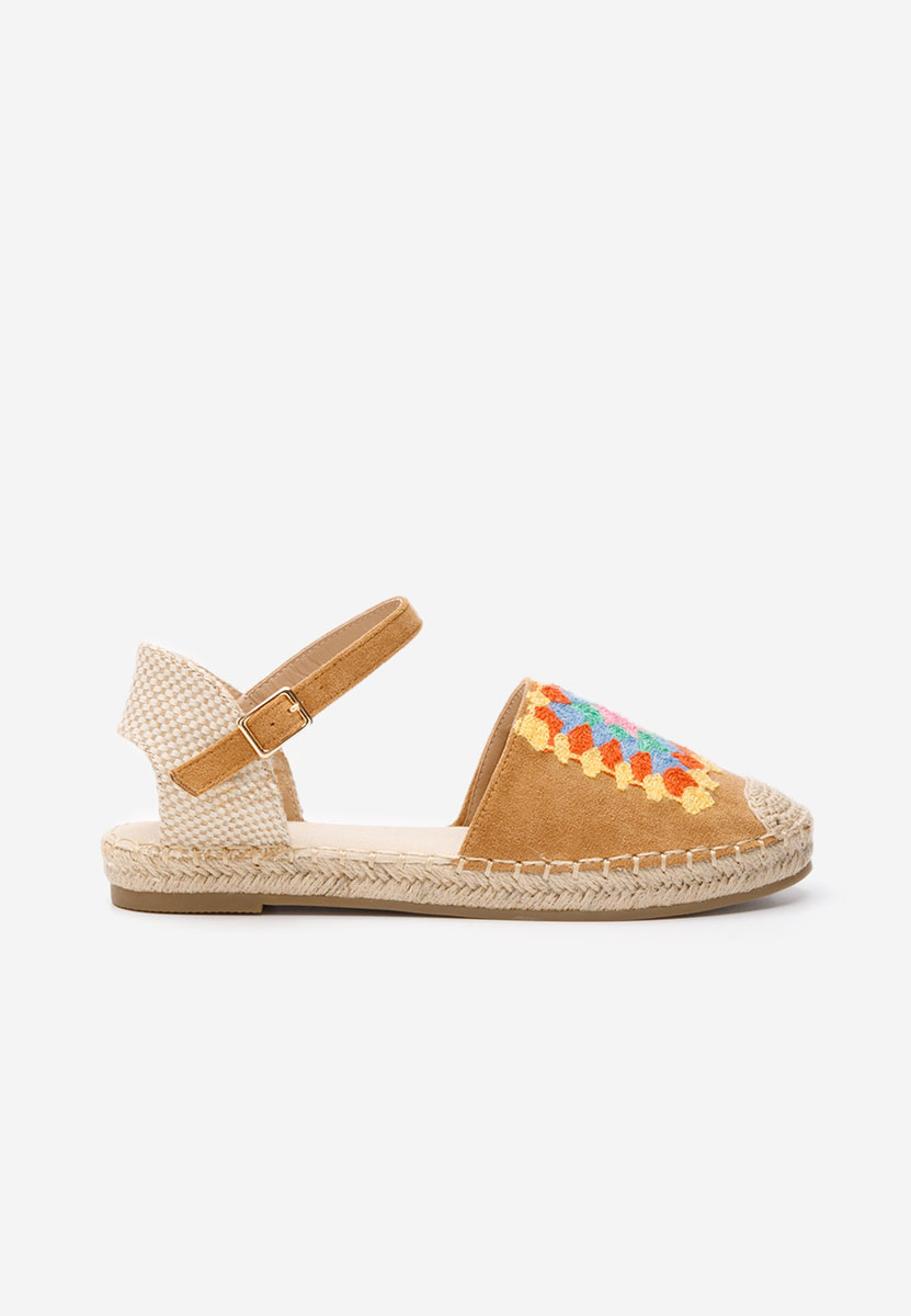 Camelové dámské espadrilky Graciella