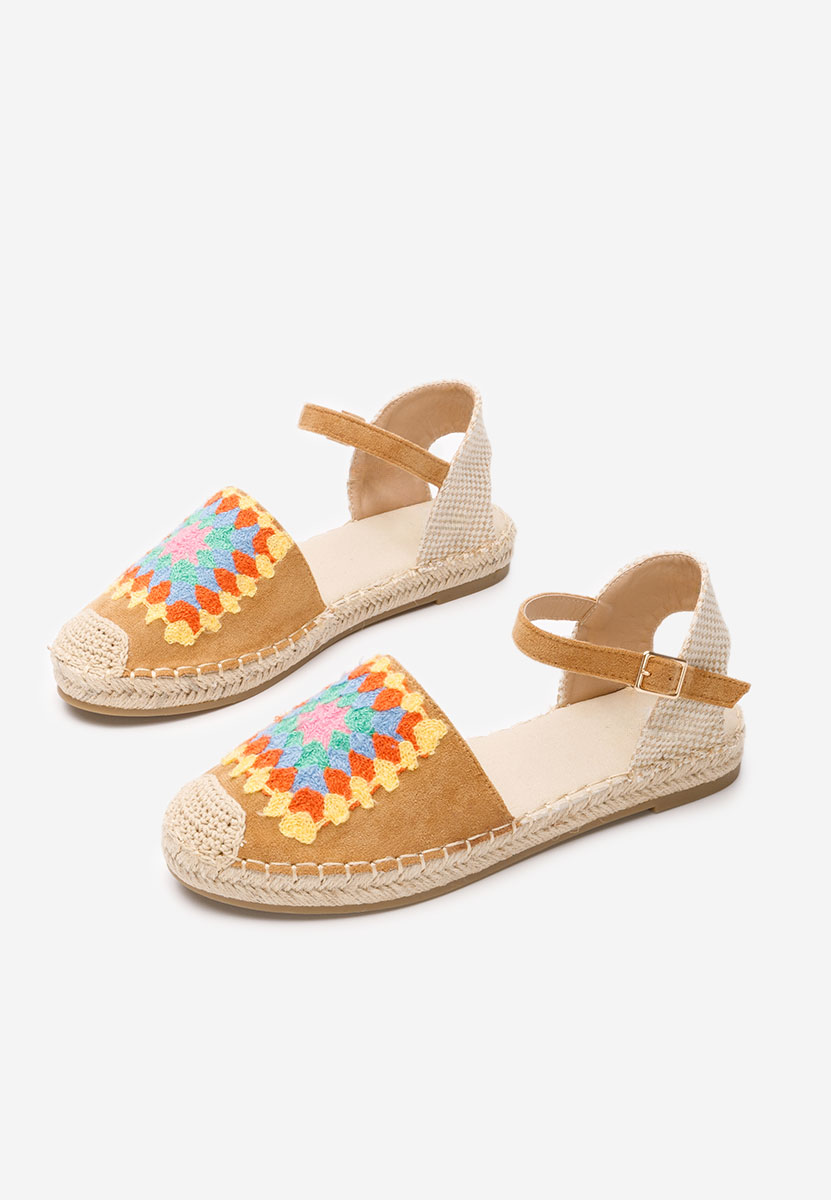 Camelové dámské espadrilky Graciella