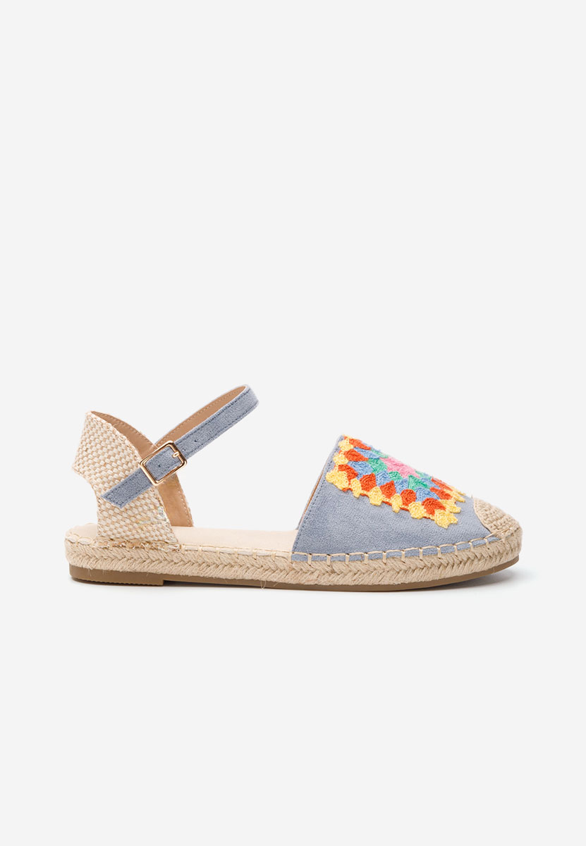 Svetlě modré dámské espadrilky Graciella