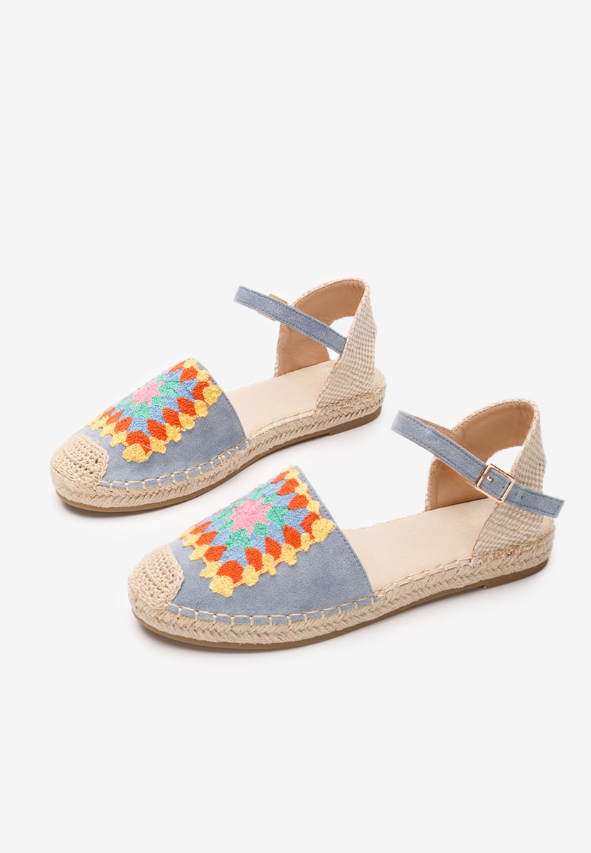 Svetlě modré dámské espadrilky Graciella