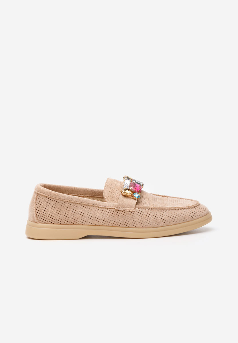 Khaki dámské letní mokasíny Maceira V8