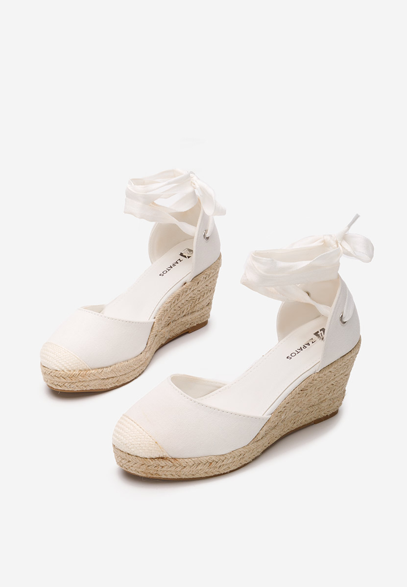 Bílé sandály espadrilky Vilena