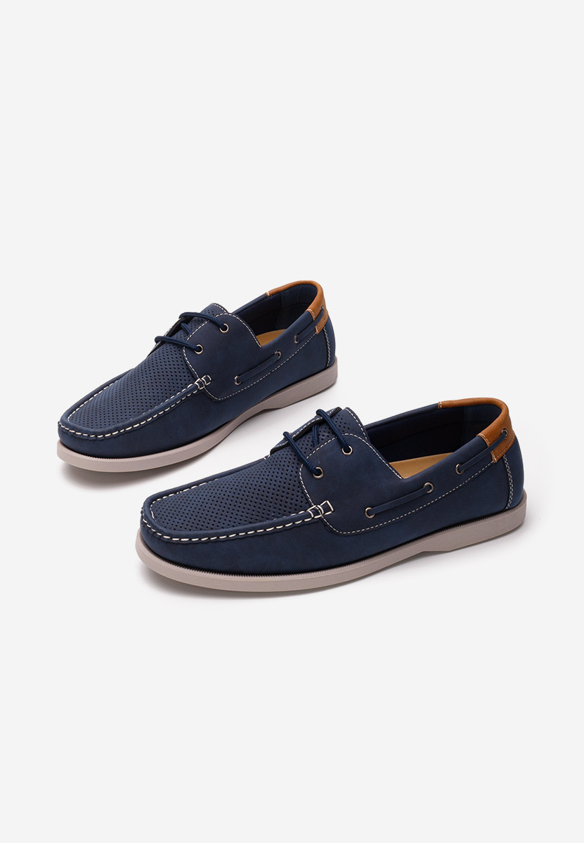 Tmavě modré pánské mokasíny Edward V2