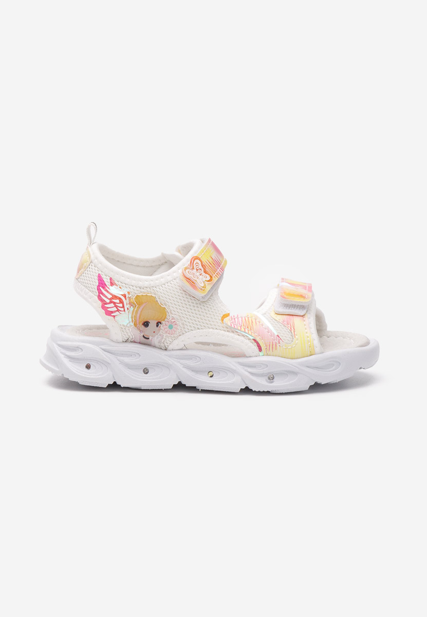 Bílé dívčí sandály Christella